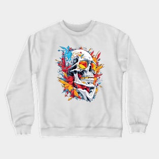 skull art design Crewneck Sweatshirt